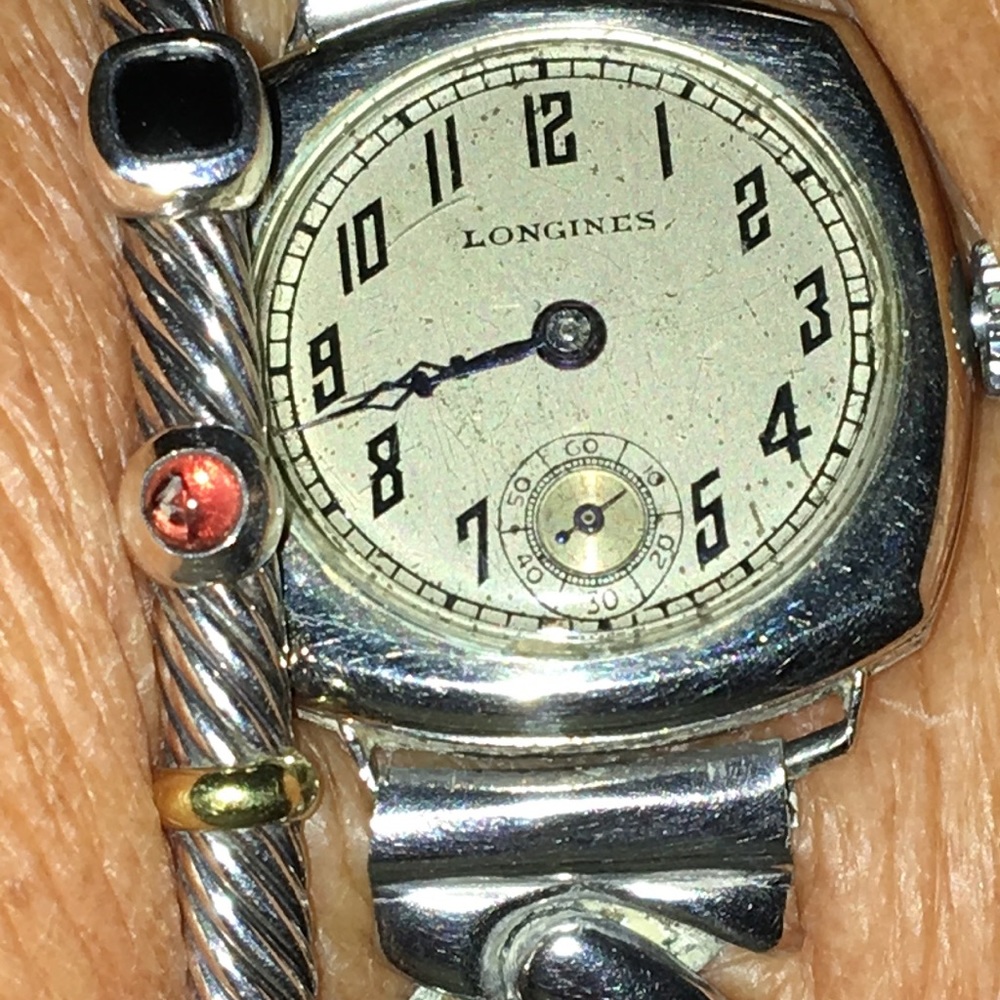 Antique Longines watch-self wind, swiss